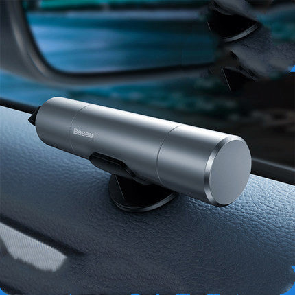 2-in-1 Car Emergency Hammer Glass Breaker & Seatbelt Cutter Lifesaving